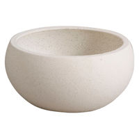 アビテ 植木鉢 モノクローム ボールトレー S ホワイト 474928 1個（直送品）