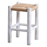 アビテ スタンド 花台 ルオリ スツール ホワイト 474933 1個（直送品）