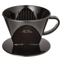 カリタ Kalita コーヒードリッパー 102-KP ドリッパー ブラック 487632 1個（直送品）