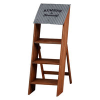 アビテ 花台 ディスプレイ ラダー エコルフェ シルバー 487998 1個（直送品）