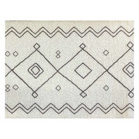 丸和貿易 玄関マット ふわふわミニマット 屋内 45×58cm ホワイト 489793 1個（直送品）