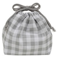 イエロースタジオ ランチ巾着 24t.f.L 保冷ランチ巾着 グレー 489835 1個（直送品）