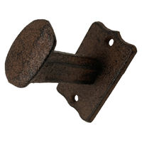 丸和貿易 フック キャストアイアン H 壁掛け ラスティ 489970 1個（直送品）