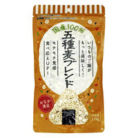 旭フレッシュ おなか満足国産五種麦ブレンド210g 264-681 1箱(210g×32P)（直送品）