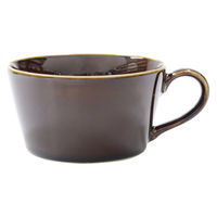 ケーアイ スープカップ 315ml ほっとスープカップ 陶器 美濃焼 日本製 ブラウン 381302 1個（直送品）