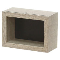 丸和貿易 クラフトボックス (S) オフホワイト 359186 1個（直送品）