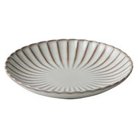 ケーアイ プレート 19cm 風雅 月白 皿 和食器 磁器 日本製 318191 1個（直送品）
