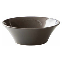 ケーアイ ボウル 14cm ROOTS テール 磁器 ブラック 387613 1個（直送品）