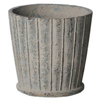 アビテ プランター リーニュ ラウンドポット M B 387301 1個（直送品）