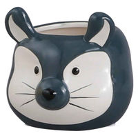 アビテ プランター アニマル ポット ネズミ 378160 1個（直送品）