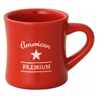 ケーアイ マグカップ 345ml プレミアムダイナーマグ 磁器 日本製 レッド 313133 1個（直送品）