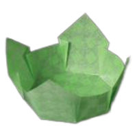 ヤマコー OP市松珍味入 大B 若草色 100枚入 66667 1セット(100枚)（直送品）