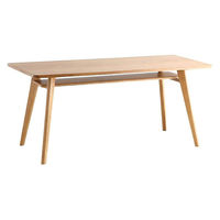 【軒先渡し】東馬 シーナ ダイニングテーブル 幅1550×奥行800×高さ720mm 1台（直送品）