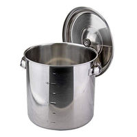 大屋金属 CLO 18-8目盛付キッチンポット 40cm 00466582 1ケース(1個)（直送品）