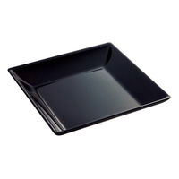 台和 メラミン食器 スクウェアスープ皿 黒 SS-11-BK 00478871 1ケース(1個)（直送品）