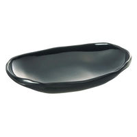 台和 メラミン食器 もてなし鉢・小 黒 MDM-3-BK 00478888 1ケース(1個)（直送品）