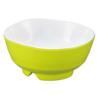 台和 メラミン食器 パズルコバチ プチコバチ CH-26 ライムホワイト(LIW) 00478975 1ケース(1個)（直送品）