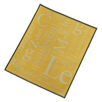 福助工業 製菓向け袋 カマス GT(透明タイプ) No.3 洋柄イエロー バラ 00695260 1袋(100個)（直送品）