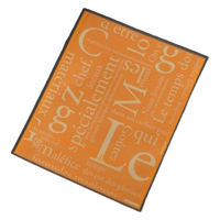 福助工業 製菓向け袋 カマス GT(透明タイプ) No.3 洋柄オレンジ バラ 00735764 1袋(100個)（直送品）