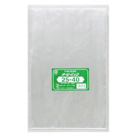 福助工業 テープ無 OPP袋 オーピーパックC No.25-40 100枚入 00756218 1ケース(20個)（直送品）