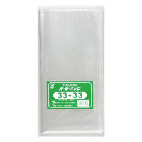 福助工業 テープ無 OPP袋 オーピーパックC No.33-33 100枚入 00756226 1ケース(20個)（直送品）