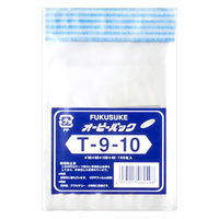 福助工業 テープ有 OPP袋 オーピーパックC T-09-10 100枚入 00756272 1ケース(180個)（直送品）