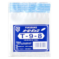福助工業 テープ有 OPP袋 オーピーパックC T-9-8 100枚入 00756321 1ケース(180個)（直送品）