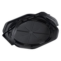 中央化学 惣菜容器 CT WRP 10インチ BK身(LL) 00794067 1ケース(200個(25個×8))（直送品）