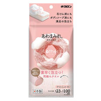 キクロン 衛生資材 あわまみれ ボディタオル ラーザ やわらかめ 00797604 1ケース(60個(10個×6))（直送品）