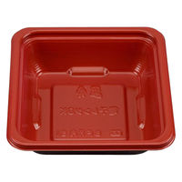 シーピー化成 どんぶり容器 BF丼内51 うるし木目赤 本体 0142051002875 1ケース(900個(50個×18))（直送品）