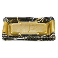 シーピー化成 刺身容器 SF瀬戸盛20-11 紬舞黒本体 027192011B555 1ケース(1200個(50個×24))（直送品）