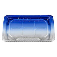 シーピー化成 刺身容器 SF八重盛6 箔沙青本体 027490600B325 1ケース(400個(50個×8))（直送品）