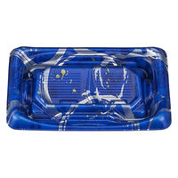 シーピー化成 刺身容器 SFうま盛段1L 照り筆青本体 027780104B485 1ケース(1500個(50個×30))（直送品）