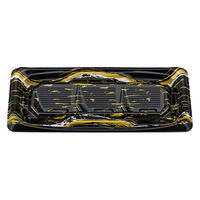 シーピー化成 刺身容器 SFうま盛段3 明光黒本体 027780300B505 1ケース(1000個(50個×20))（直送品）