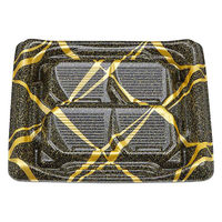 シーピー化成 刺身容器 SFうま盛段4L 雷光本体 0277804048985 1ケース(600個(50個×12))（直送品）