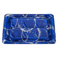 シーピー化成 刺身容器 SFうま盛段6 照り筆青本体 027780600B485 1ケース(600個(50個×12))（直送品）