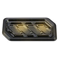 シーピー化成 寿司容器 SF結波14 蛍火金 本体 027851400A645 1ケース(800個(50個×16))（直送品）