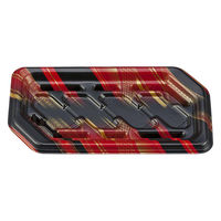 シーピー化成 寿司容器 SF結波14 光せき赤 本体 027851400A655 1ケース(800個(50個×16))（直送品）