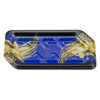 シーピー化成 寿司容器 SF結波14 弓筆青 本体 027851400A665 1ケース(800個(50個×16))（直送品）