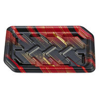 シーピー化成 寿司容器 SF結波24 光せき赤 本体 027852400A655 1ケース(800個(50個×16))（直送品）