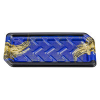 シーピー化成 寿司容器 SF結波26 弓筆青 本体 027852600A665 1ケース(600個(50個×12))（直送品）