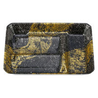 シーピー化成 刺身容器 LFS-20-15A 玄石 0514520319670 1ケース(1200個(50個×24))（直送品）