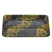 シーピー化成 刺身容器 LFS-25-15 玄石 0514525309670 1ケース(800個(50個×16))（直送品）