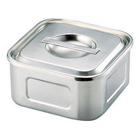 YUKIWA UK 角・浅型キッチンポット 8cm 09050080 1袋(1個)（直送品）