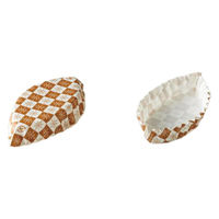 天満紙器 菓子容器 PTL08340-B 木の葉 茶ブロック 200枚 1501250 1ケース(30個)（直送品）