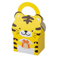 ヤマニパッケージ ギフト箱 アニマルBOX とら 16-375 1ケース(200個(10個×20))（直送品）