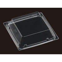 エフピコ T-プレイン15-15内嵌高蓋H 1F741515 1ケース(1200個(50個×24))（直送品）