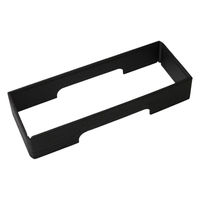 アクタ ワン折KSN5(40) 黒焼杉 足付 縁 2000018909 1ケース(400個(25個×16))（直送品）