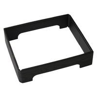 アクタ ワン折KSN6(40) 黒焼杉 足付 縁 2000018921 1ケース(400個(25個×16))（直送品）