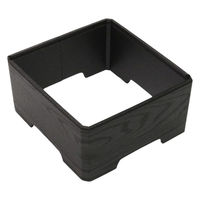 アクタ ワン折小隅40(65) 黒焼杉足付 縁 2000019088 1ケース(400個(50個×8))（直送品）